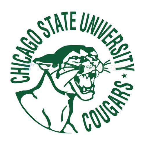 Chicago State Cougars logo T-shirts Iron On Transfers N4139